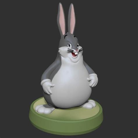 Free Stl File Big Chungus・3d Printable Design To Download・cults