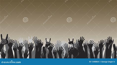 Cheering Hands Stock Images Image 1348864
