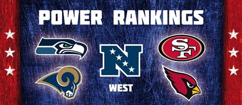 Futebol Americano Nfc West Power Rankings Futebol Americano