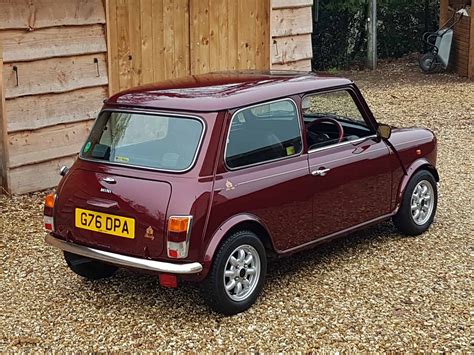 now sold 1989 mini 30 limited edition automatic on just 12230 miles in 31 years