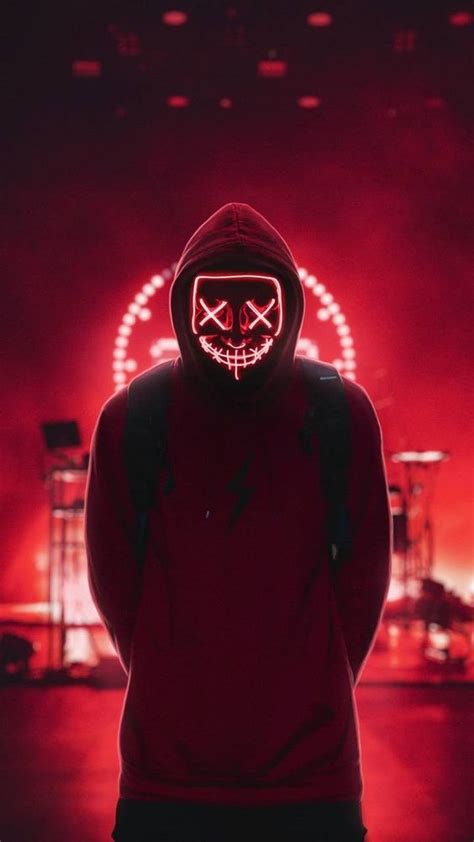 Top 10 Purge Halloween Led Mask Wallpapers For Iphone