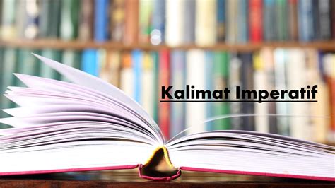 Contoh Kalimat Deklaratif Dan Imperatif Dalam Teks Prosedur Coretan