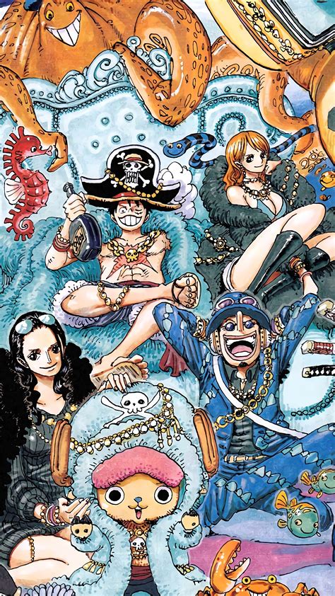 One Piece Straw Hat Pirates K Phone Hd Wallpapers Images