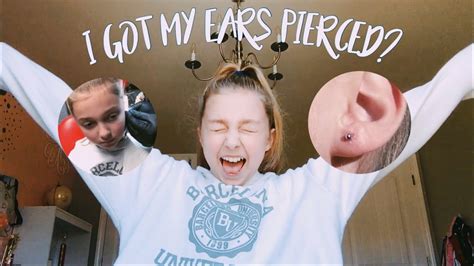 I Got My Ears Pierced Cassidis Corner Youtube