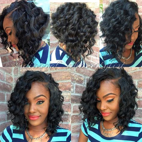 Crochet Short Hairstyles for Black Women in 2020 | Weave bob hairstyles