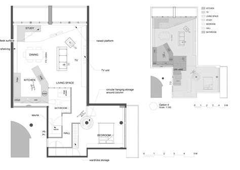 Residential Open Plan Interior The Klassnik Corporation