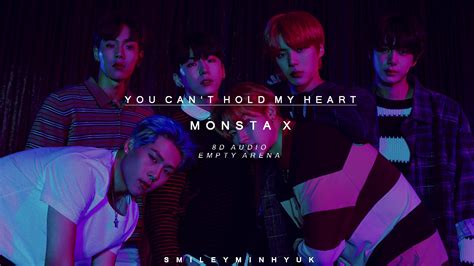 MONSTA X YOU CAN T HOLD MY HEART 8D EMPTY ARENA YouTube