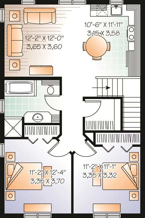 .2 bedroom apartment designs, 2 bedroom house plans indian style, studio apartment, floor plan, studio apartment (accommodation type), apartments, interior design, small apartment design, small apartment, apartment decorating, 3d floor plan, interior. Garage w/Apartments Home Plan - 2 Bedrms, 1 Baths - 1042 ...