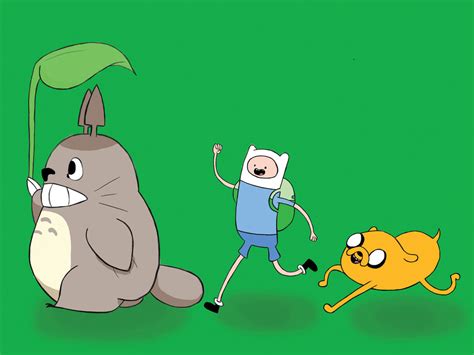 Totoros Adventure Time By Riiwinchester On Deviantart