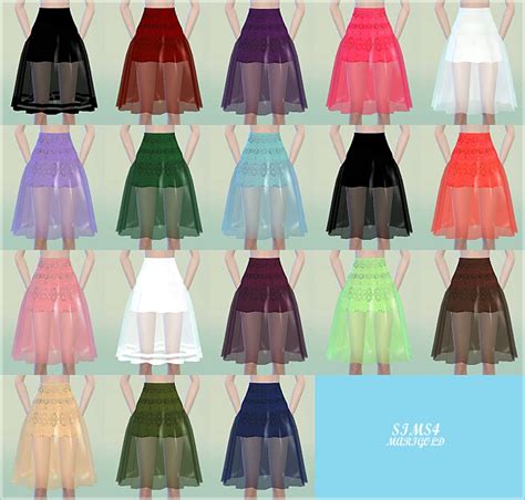 Midi Skirts At Marigold Sims 4 Updates