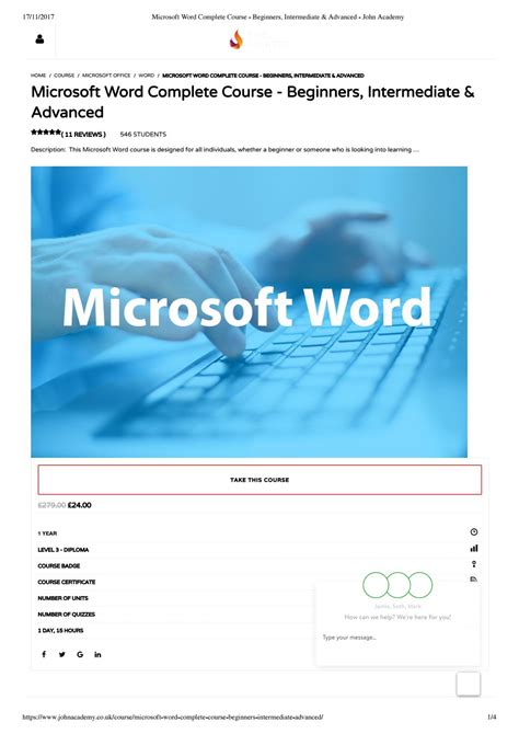 Microsoft Word Complete Course Beginners Intermediate And Advanced John
