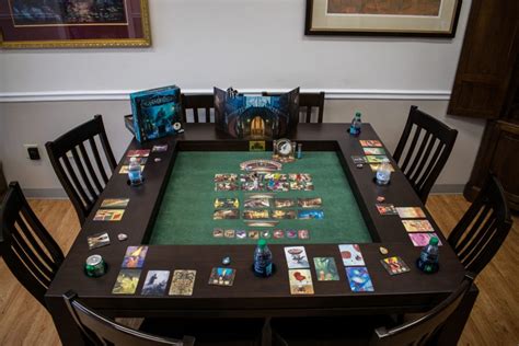 5x5 Game Table Carolina Game Tables