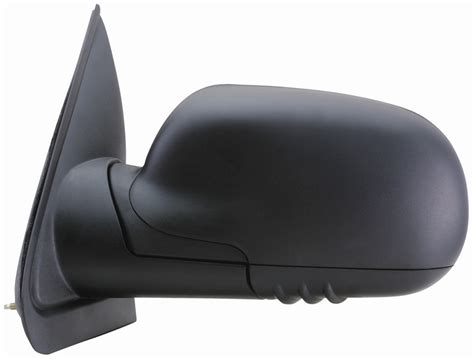 K Source Replacement Side Mirror Manual Black Driver Side K Source Replacement Mirrors