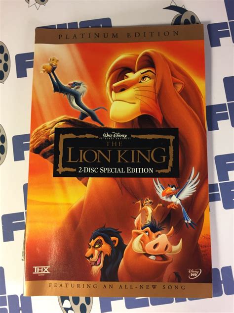 Walt Disneys The Lion King 2 Disc Platinum Dvd Edition Filmfetish