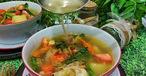 Resep Sop Ayam Kampung Oleh Bunda Pashalenko Cookpad