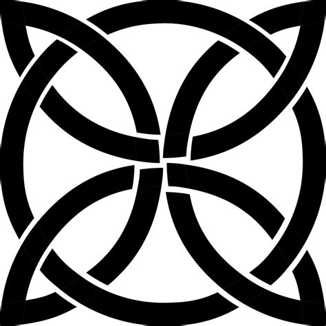Celtic Symbols Set Of Celtic Symbols Icons Royalty Free Vector Image