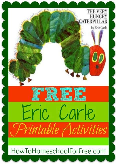 Free Eric Carle Printable Activities