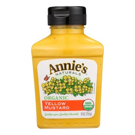 Annie S Organic Yellow Mustard Oz Frys Food Stores