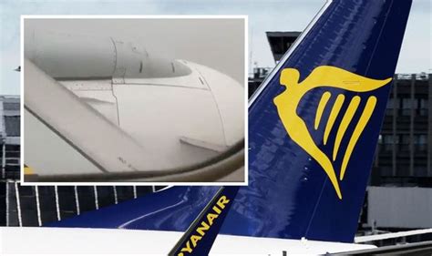 Watch Scary Video Shows Ryanair Plane Hit Bad Turbulence During Storm