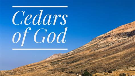 Cedars Of God Lebanon Youtube
