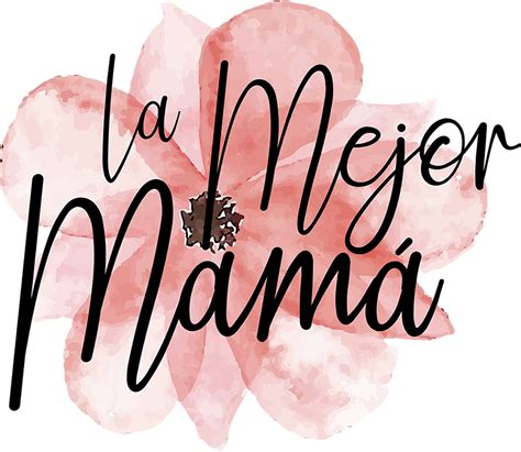 Camiseta Para Madres Floral La Mejor Mamá Tenvinilo