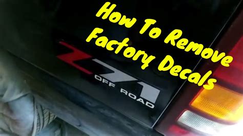Shop.alwaysreview.com has been visited by 1m+ users in the past month How To Remove Factory Decals Off Your Car Or Truck | Do It ...