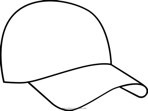 Dibujo De Gorra De Beisbol Para Colorear Ultra Coloring Pages