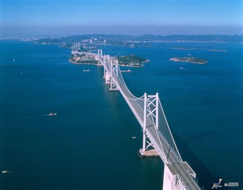 The Seto Ohashi Bridge Connects Kagawa Shikoku Island To Honshu Island