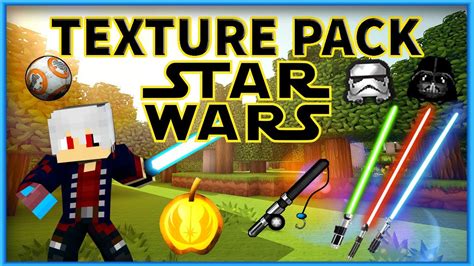 Minecraft Texture Pack Star Wars Animado Pvp Sin Lag 18 1162 Youtube