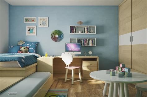 Browse blue kids' bedroom ideas for both boys and girls at hgtv. blue kids room | Interior Design Ideas.