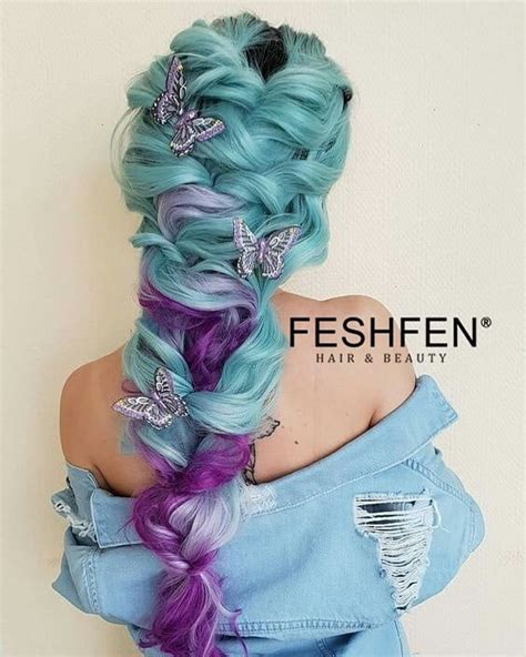 Undefined Hair Styles Mermaid Hair Color Gorgeous Hair