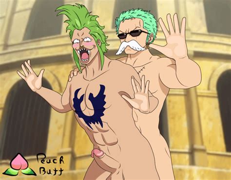 Post 4218813 Bartolomeo One Piece Peachbutt Roronoa Zoro Animated