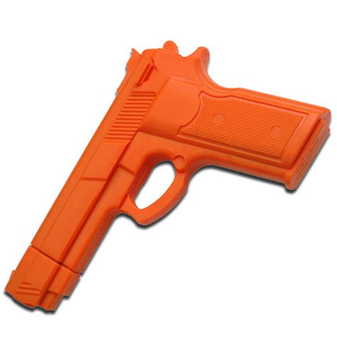 7 Orange Rubber Training Gun Real Look And Feel 6o0 3200or