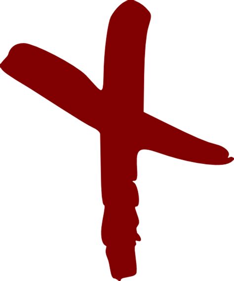 Download High Quality Red X Transparent Paint Transparent Png Images