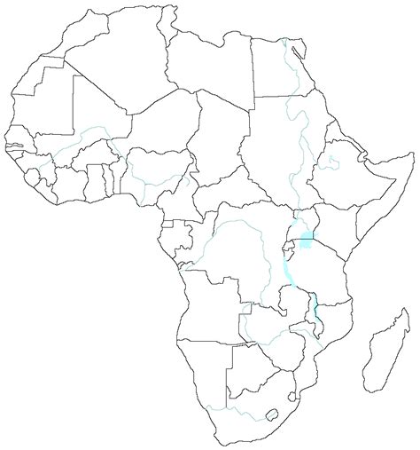 Mapa Mudo De Africa Para Escolares Porn Sex Picture