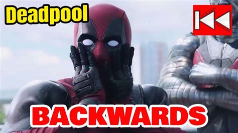 Deadpool Best Scenes All Fight Scenes Backwards Дэдпул Youtube