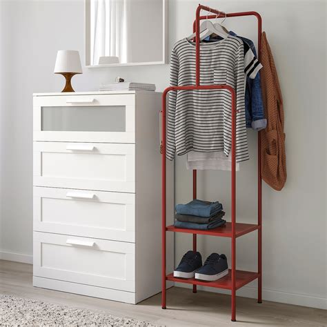 Nikkeby Clothes Rack Red Ikea