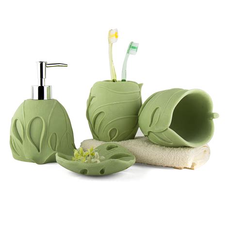 Unique sandstone bathroom set 4 pieces bath set wash cup ... Shop for bathroom soap dispenser set online at target.