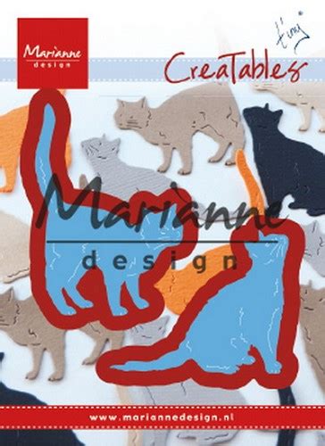 marianne design die creatables tiny`s cats joan`s hobbywereld