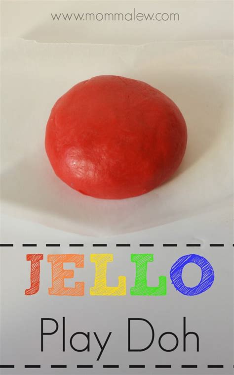 Playtime Fun Learn How To Create Vibrant Jello Play Dough