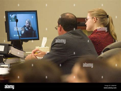 Morgan Amanda Leppert Right Sits Next To Her Attorney Christopher