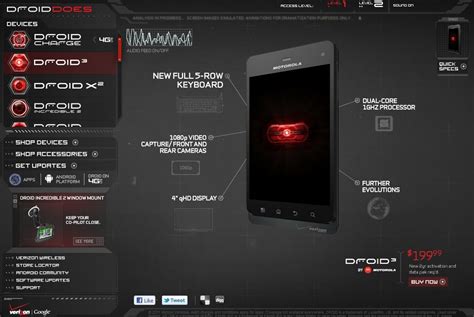 Motorola Droid 3 Now Live At Droid Does Website Available Now