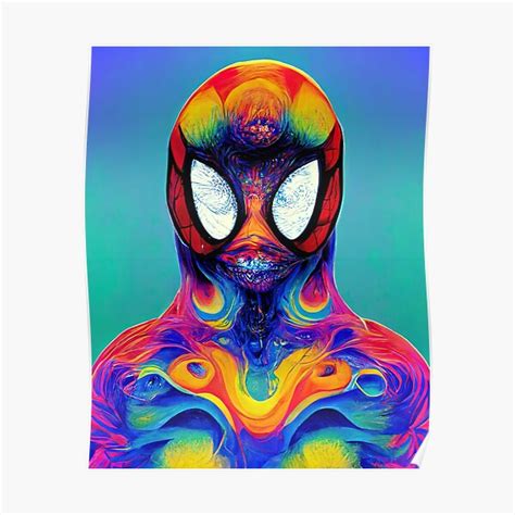 Astral Spider 21 Melties Psychedelic Pop Culture Digital Art