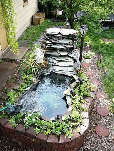20 Small Water Garden Ideas