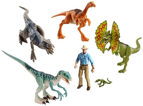 Buy Jurassic World Details About Legacy Collection Dinosaur 6 Pack With Alan Grant Jurassic Park