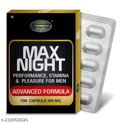 Max Night Ayurvedic Wellness Shilajit Capsule Sex Capsule Sexual Capsule For Complete Sex