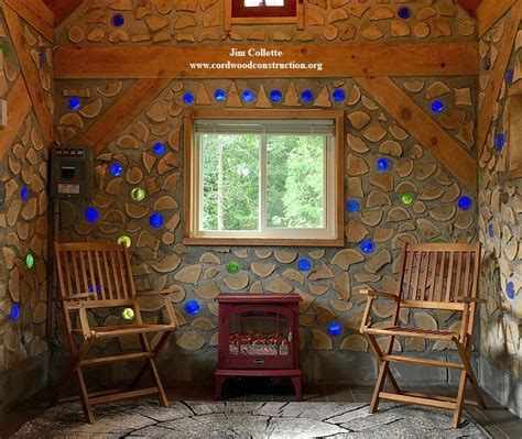 Backyard Cordwood Cabin In Duluth Mn With Sauna Cordwood Construction