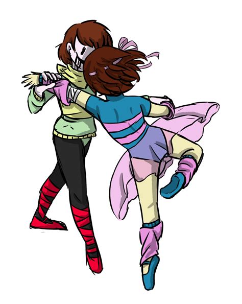Frisk And Chara Dancetale Maybe By Mr Poule On Deviantart