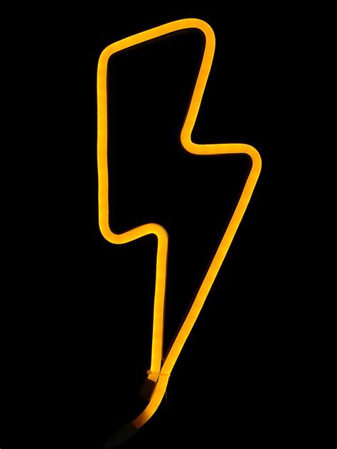 Lightning bolt is an offensive magic spell that uses lightning as a medium to attack multiple enemies. Lightning Bolt - Yellow Flat Neon Rope Light - 36cm ...