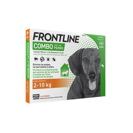 Frontline Combo 2 10 Kg Pipetas Antiparasitaria Perro